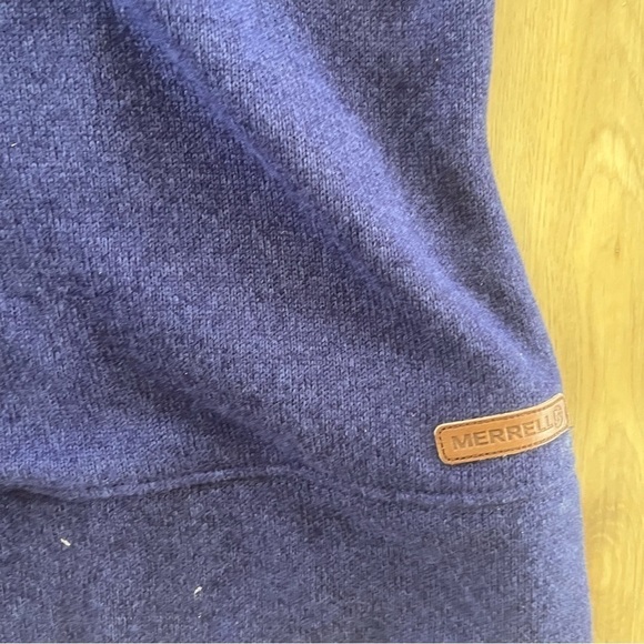 ** Merrell Purple Cardigan Sweater Jacket Shaket Large - Picture 8 of 8